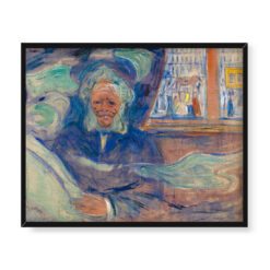 Edvard Munch Henrik Ibsen w Grand Cafe 50×40