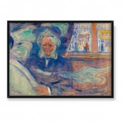 Edvard Munch Henrik Ibsen w Grand Cafe 70×50
