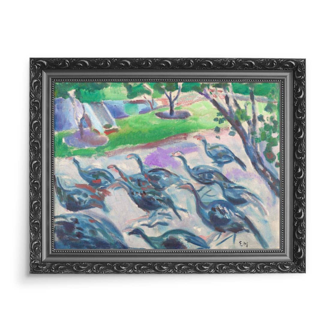 Edvard Munch Indyki 70x50