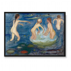 Edvard Munch Kąpiące się dziewczęta 70×50