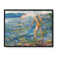 Edvard Munch Kąpiący się mężczyzna 40×30