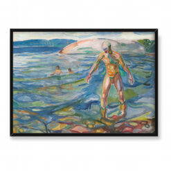 Edvard Munch Kąpiący się mężczyzna 70×50