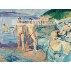 Edvard Munch Kąpiący się mężczyźni — produkt cyfrowy do pobrania