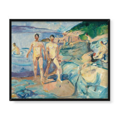Edvard Munch Kąpiący się mężczyźni 50×40