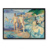 Edvard Munch Kąpiący się mężczyźni na skałach 70×50 Edvard Munch Kąpiący się mężczyźni na skałach 70×50