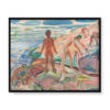 Edvard Munch Kąpiący się na skałach 50×40 Edvard Munch Kąpiący się na skałach 50×40