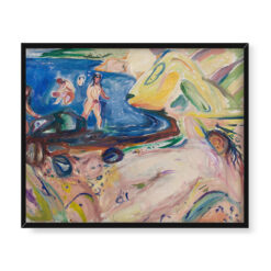 Edvard Munch Kąpiel słoneczna 50×40