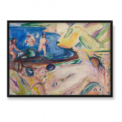 Edvard Munch Kąpiel słoneczna 70×50
