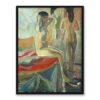 Edvard Munch Kobiece akty siedzące i stojące 30×40 w RAMIE