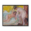 Edvard Munch Kobiece akty stojące i leżące 50×40 w RAMIE
