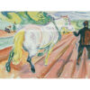 Edvard Munch Koń i człowiek w polu — produkt cyfrowy do pobrania