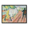 Edvard Munch Koń i człowiek w polu 70×50 Edvard Munch Koń i człowiek w polu 70×50