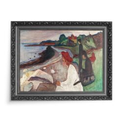 Edvard Munch Młodzi ludzie na plaży 70×50