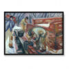 Edvard Munch Murarze przy pracy przy budynku pracowni 70×50 Edvard Munch Murarze przy pracy przy budynku pracowni 70×50