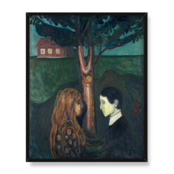 Edvard Munch Oko w oko 40×50