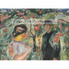 Edvard Munch Pod czerwonymi jabłkami 2 — produkt cyfrowy do pobrania