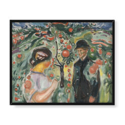 Edvard Munch Pod czerwonymi jabłkami 2 50×40