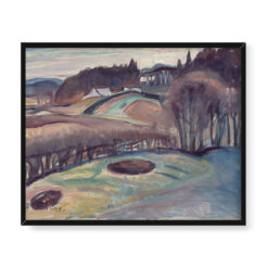 Edvard Munch Pola wiosną 50×40