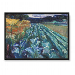 Edvard Munch Pole kapusty 70×50