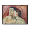 Edvard Munch Policzek w policzek 40×30 w RAMIE Edvard Munch Policzek w policzek 40×30 w RAMIE