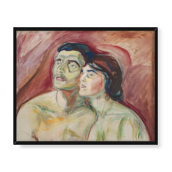 Edvard Munch Policzek w policzek 50×40