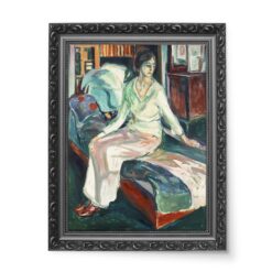 Edvard Munch Siedząca modelka na kanapie 2 wydruk na płótnie 50×70
