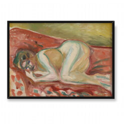 Edvard Munch Skulona kobieta 70×50