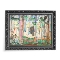 Edvard Munch Spotkanie na plaży 70×50