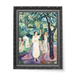 Edvard Munch Trzy kobiety w ogrodzie wydruk na płótnie 50×70