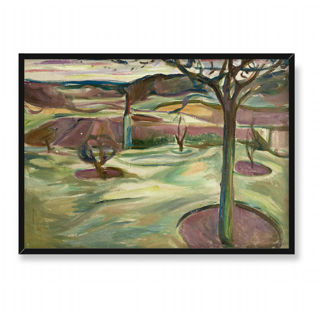 Edvard Munch Wczesna wiosna 70x50