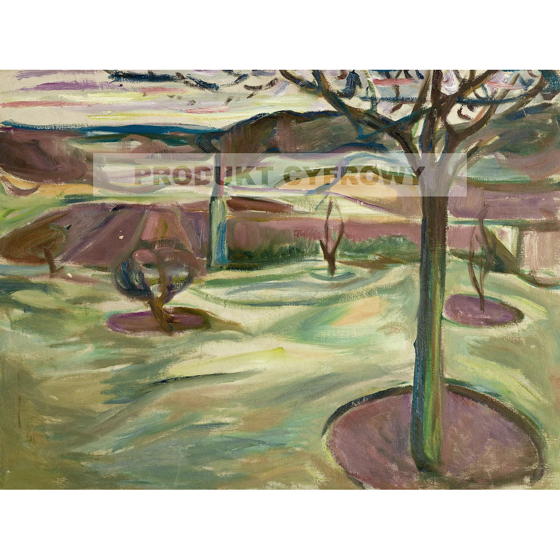 Edvard Munch Wczesna wiosna — produkt cyfrowy do pobrania