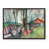 Edvard Munch Wiosenny pejzaż z czerwonym domem 70×50 Edvard Munch Wiosenny pejzaż z czerwonym domem 70×50