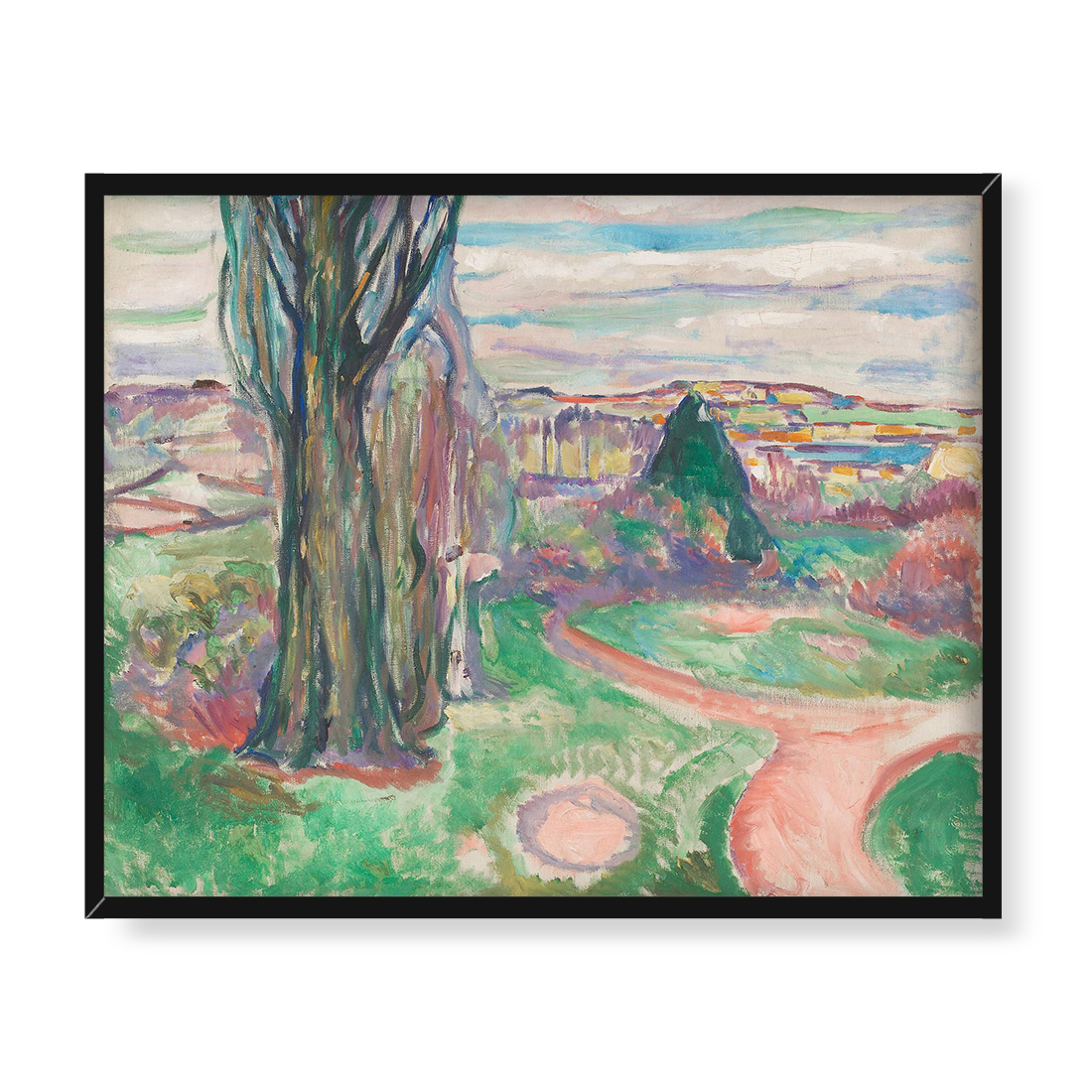 Edvard Munch Z Jeloya 50x40 w RAMIE