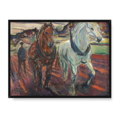 Edvard Munch Zaprzęg orzący 40×30