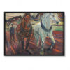 Edvard Munch Zaprzęg orzący 70×50