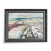 Edvard Munch Zima Elgersburg 70×50 Edvard Munch Zima Elgersburg 70×50