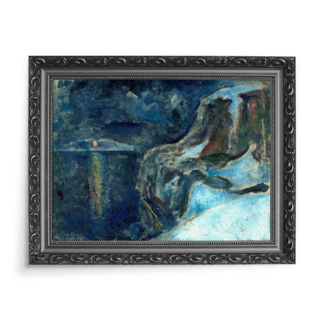 Edvard Munch Zima nad morzem 70x50