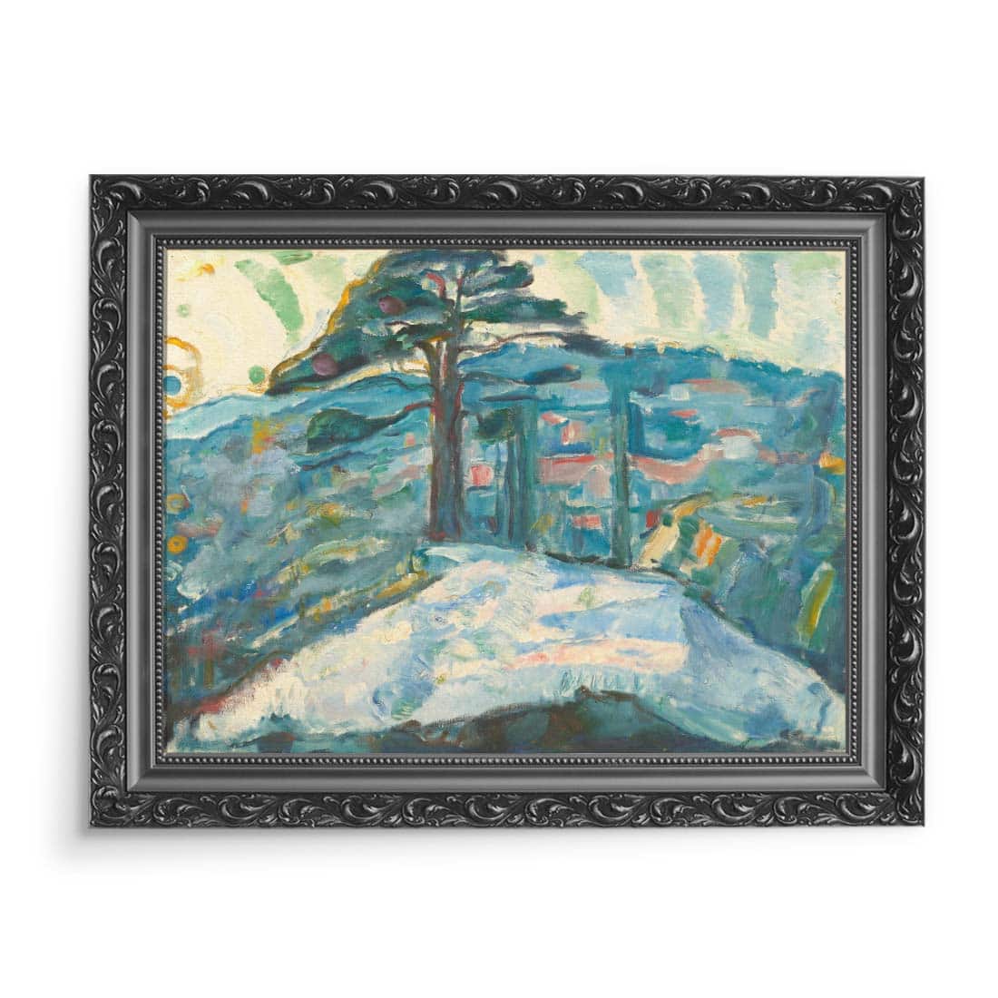 Edvard Munch Zima w Kragero 2 70x50