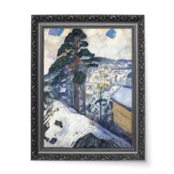 Edvard Munch Zima w Kragero 3 wydruk na płótnie 50×70