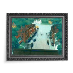 Edward Hopper Amerykańska wioska 70×50