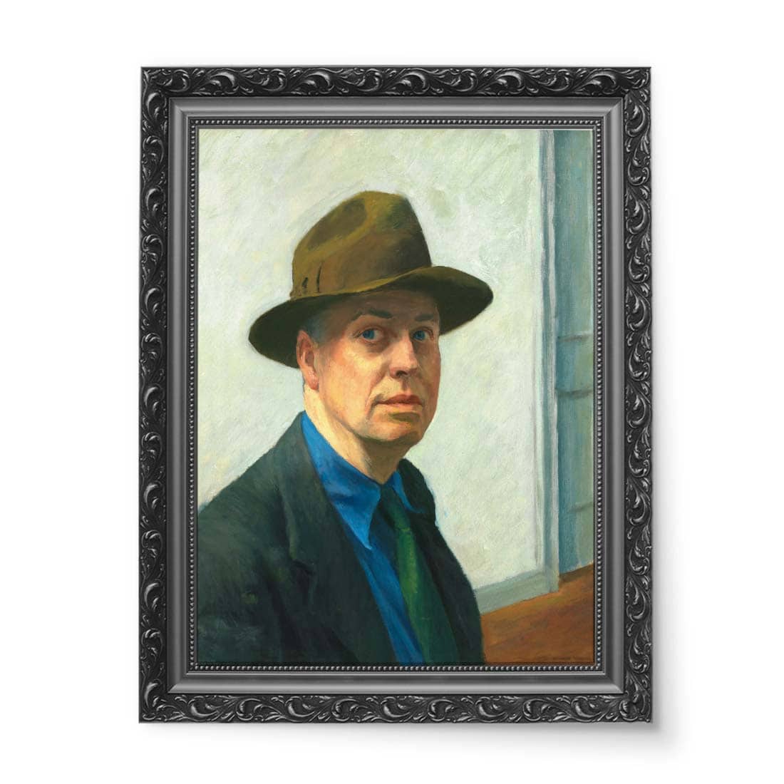 Edward Hopper Autoportret wydruk na płótnie 50x70