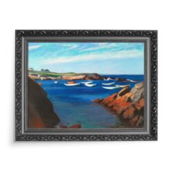 Edward Hopper Łodzie w Ogunquit  70×50