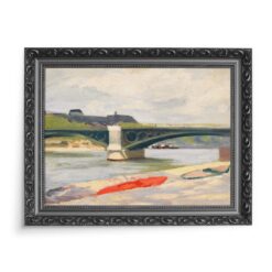 Edward Hopper Pont du Carrousel i Gare dOrleans Paryż 70×50