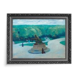 Edward Hopper Posąg przy wejściu do parku 70×50
