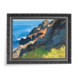 Edward Hopper Skaliste wybrzeże i morze 70×50