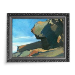 Edward Hopper Skaliste wzniesienie nad morzem 70×50