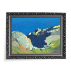 Edward Hopper Skały i morze 70×50