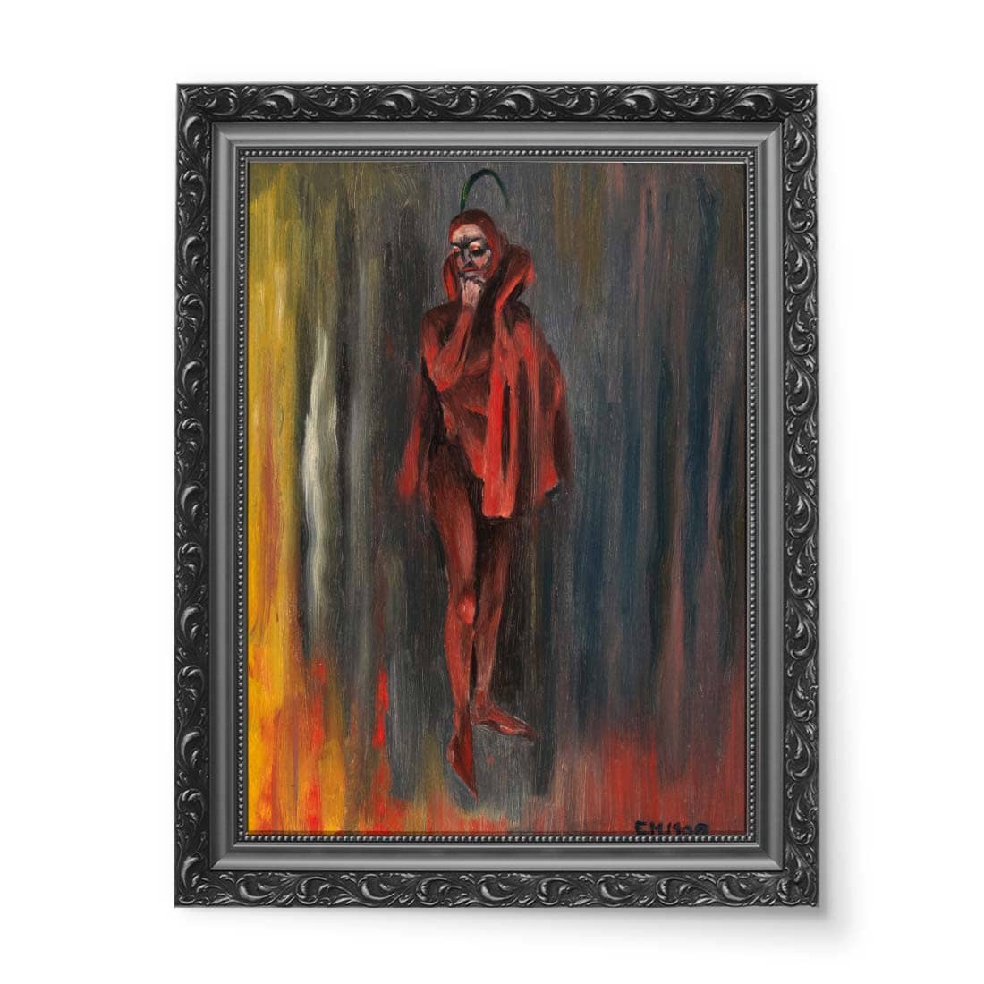 Edward Hopper Szatan w czerwieni wydruk na płótnie 50x70