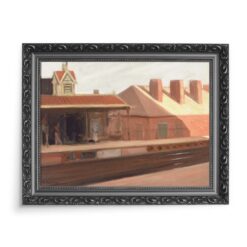 Edward Hopper The El Station 70×50