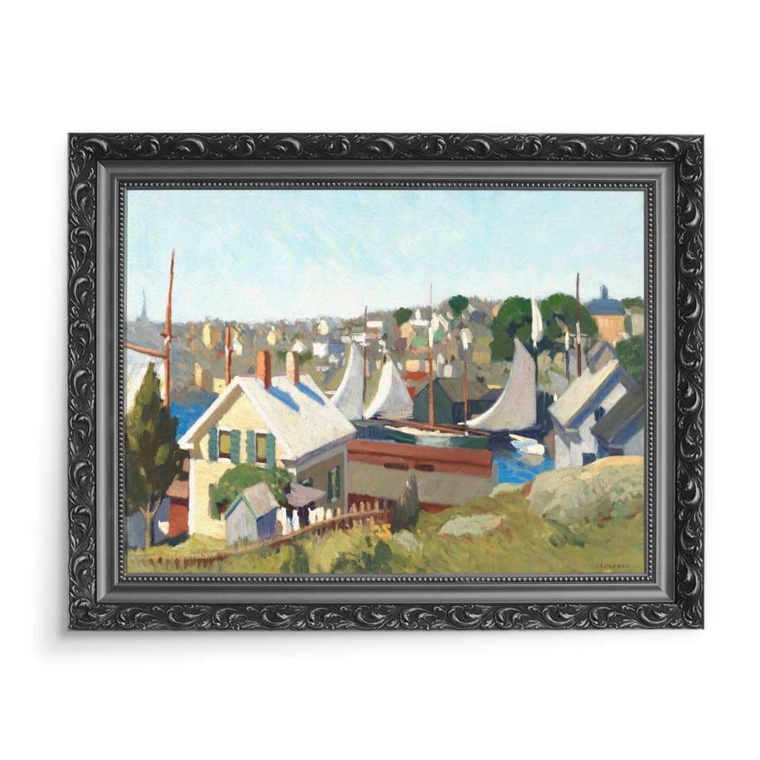 Edward Hopper Zatoka w Gloucester 70x50